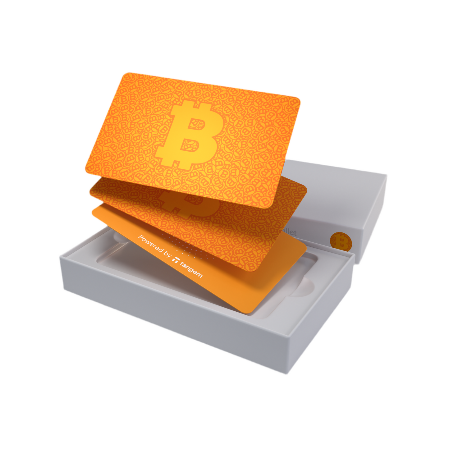 Tangem Wallet – 3 Kaart Set (Bitcoin Edition) | Hardware Cold Wallet met NFC voor Bitcoin & meer