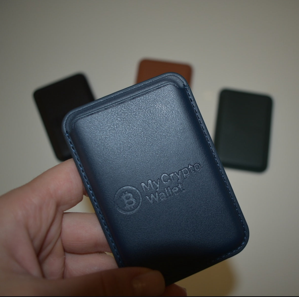 My Crypto Wallet – Magnetische Kaartenhouder voor Smartphone