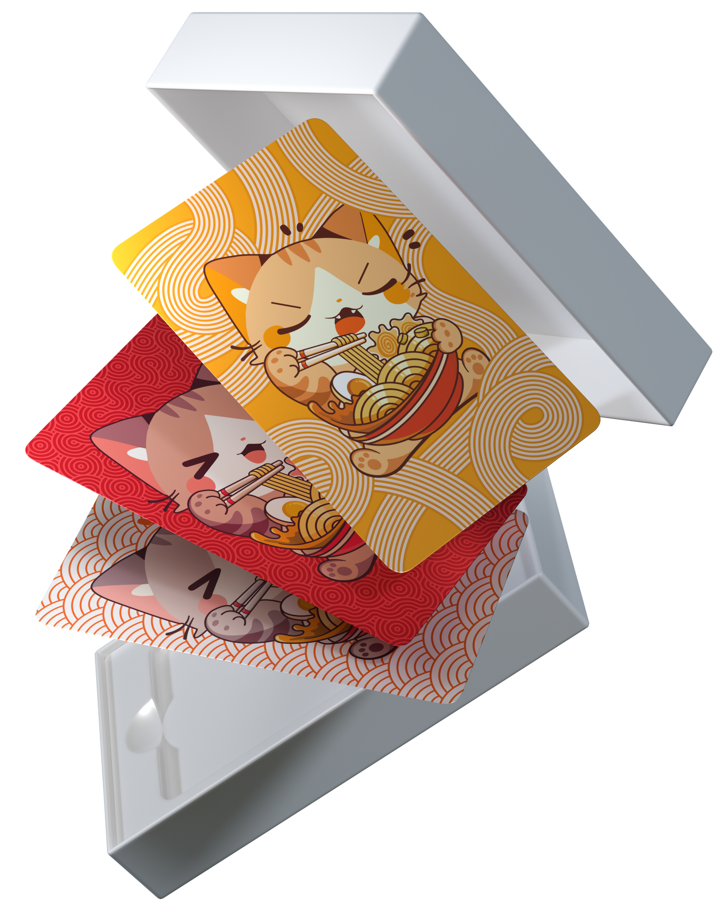 Tangem Wallet verpakking in Japanse anime-stijl – Ramen Cat editie