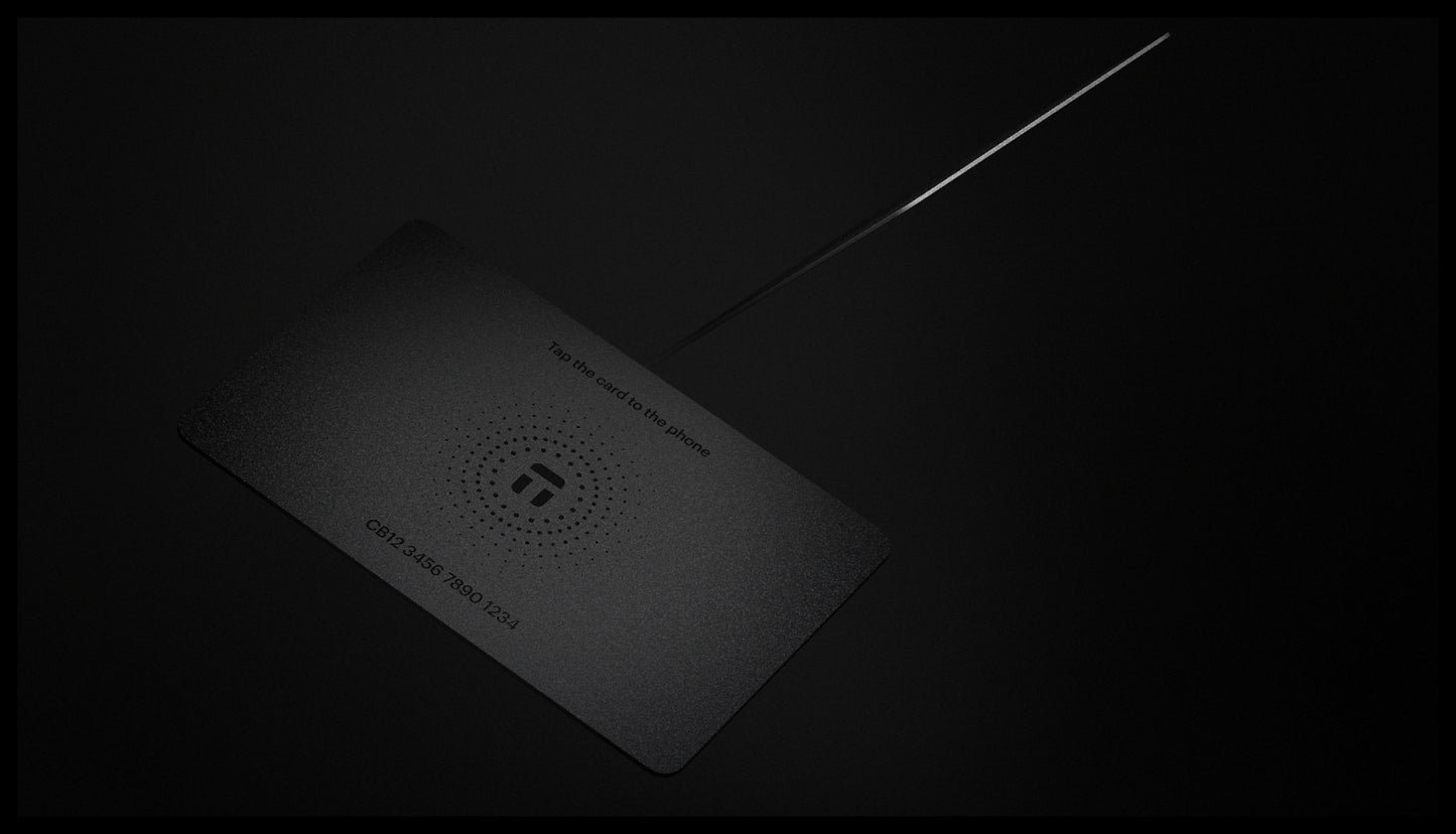 Tangem hardware wallet met 2 NFC-kaarten – veilige self-custody oplossing voor crypto