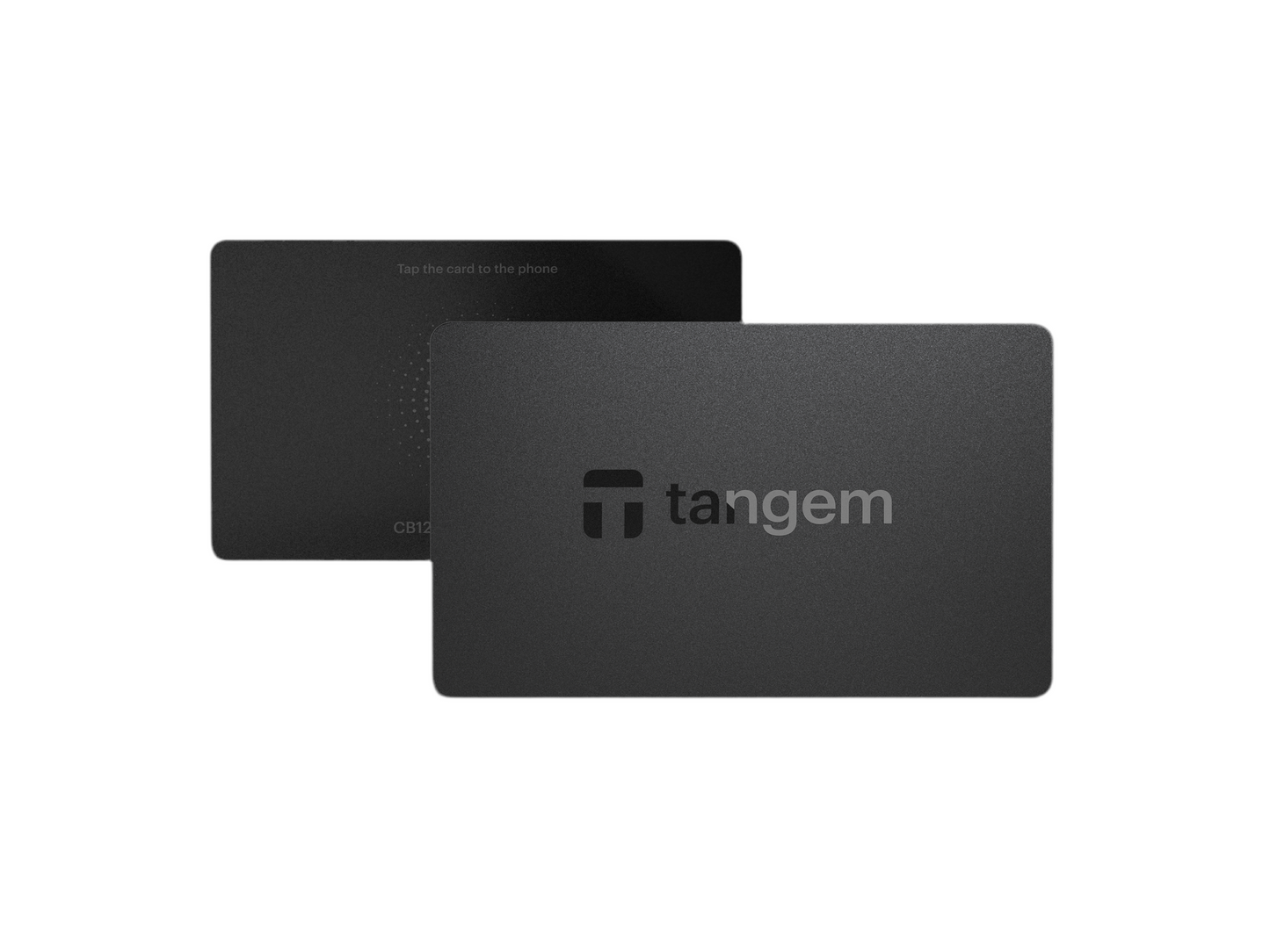 Tangem hardware wallet met 2 NFC-kaarten – veilige self-custody oplossing voor crypto