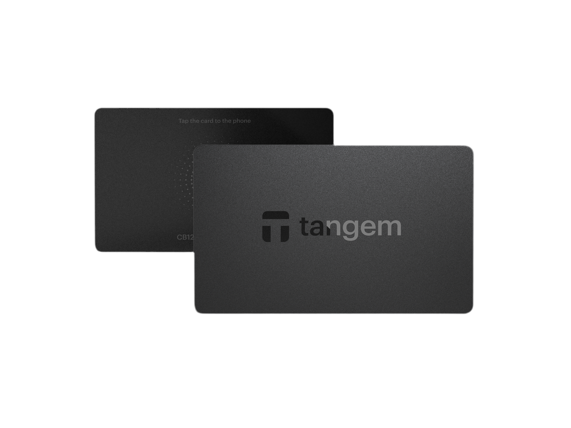 Tangem hardware wallet met 2 NFC-kaarten – veilige self-custody oplossing voor crypto