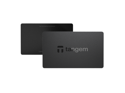 Tangem hardware wallet met 2 NFC-kaarten – veilige self-custody oplossing voor crypto